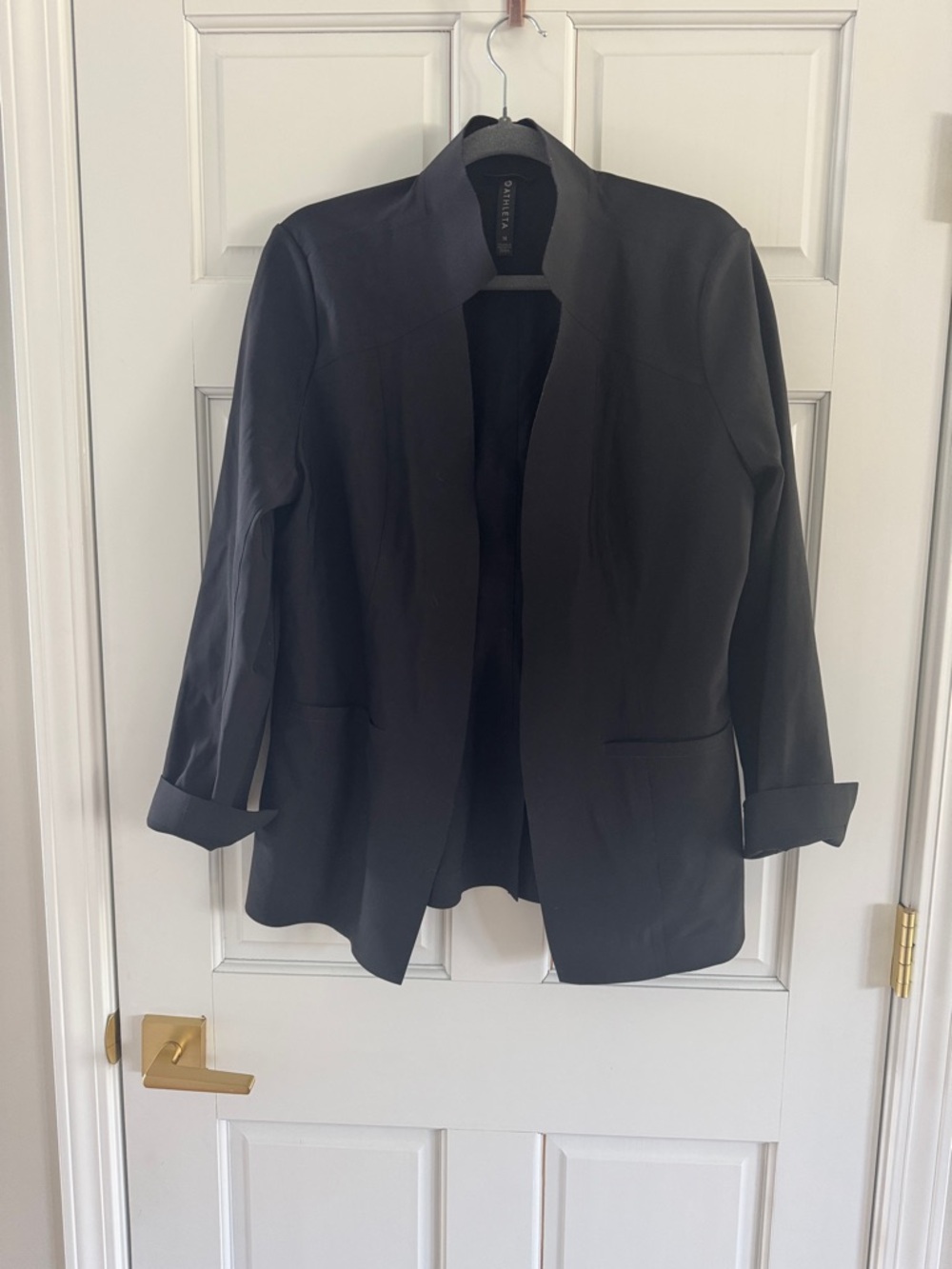 Athleta Black Open-Front Women's Blazer